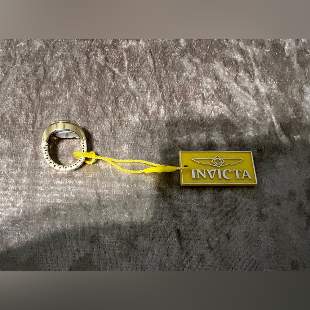 Invicta Gold Ring with Yellow Tag - Picture 2 of 7